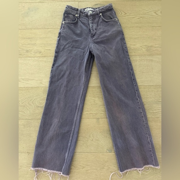 Zara 90’s Full Length Jean US size 2 purple color - Picture 1 of 6
